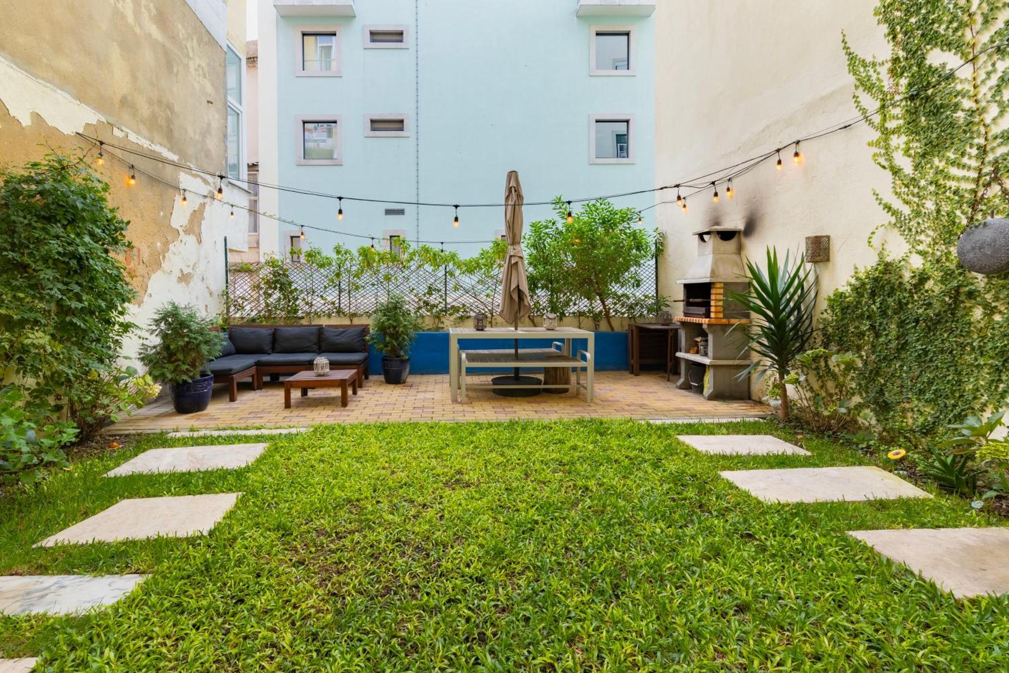 Lisbon Intendente Terrace Apartment With Bbq Dış mekan fotoğraf